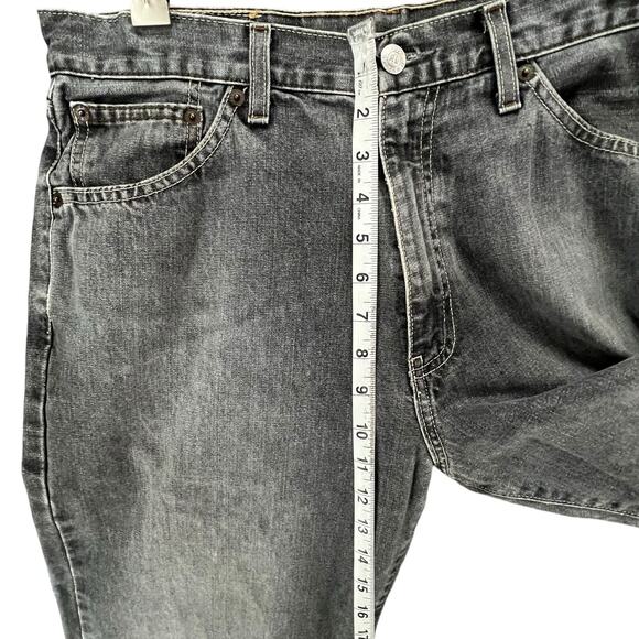 Ralph Lauren Jeans Mens 33x32 Gray Easy Fit Straight Casual Classic Y2K Preppy - Picture 8 of 14